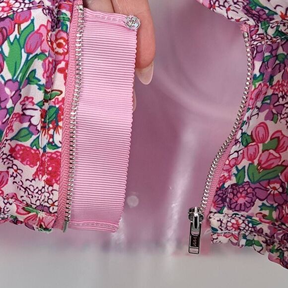 For Love And Lemons Pink Floral Blouse - Picture 7 of 9